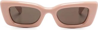 Gucci Occhiali da sole cat-eye - Rosa
