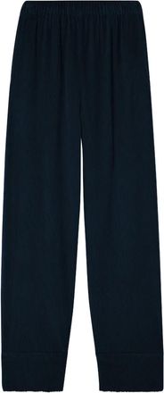 American Vintage Padow corduroy straight trousers - Blue