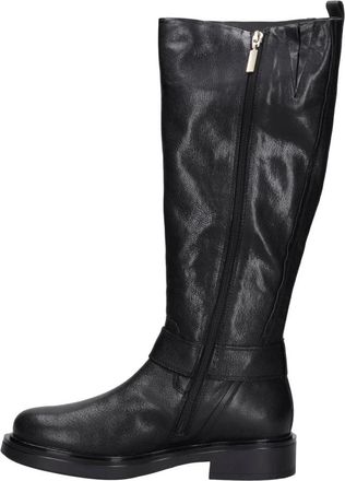 Emanuelle Vee Schoenen, Dames, Zwart, 40 EU, Leer, Emanuelle VEE Laarzen