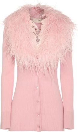 Blumarine Cardigan con decorazione - Rosa