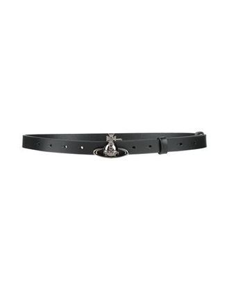 Vivienne Westwood SMALL ORB BUCKLE BELT/GUNMETAL
