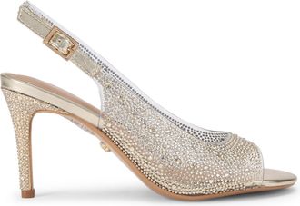 Carvela Womens Lovebird Sling Sandals - Gold - Size UK 4