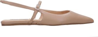 Steve Madden Krysten Sandal - Dames - Ballerinas - Bruin - 35 1/2 EU - Leer - Schoenen