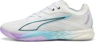 Puma Scarpe da pallamano Accelerate NITRO SQD 5 ENERGY unisex, Scarpe, Bianco, 48