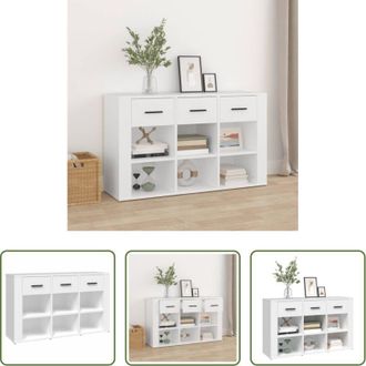 vidaXL vidaXL Credenza moderna - Credenza Bianca 100x30x59,5 cm in Legno Multistrato