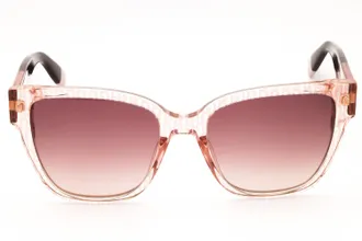 Furla SFU592 Gradient Pink Acetate Sunglasses - Pink