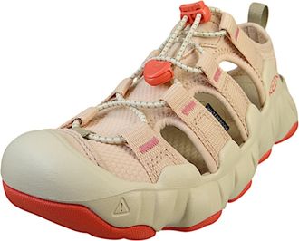 Keen Womens Hyperport H2 Closed Toe Breathable Easy on Comfortable Hiking and Water Sandals, Cameo Rose/Dubarry, 6.5 UK