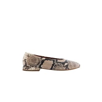 Maison Toufet Schoenen, Dames, Beige, 39 EU, Leer, Ballerine &Eacute;glantine