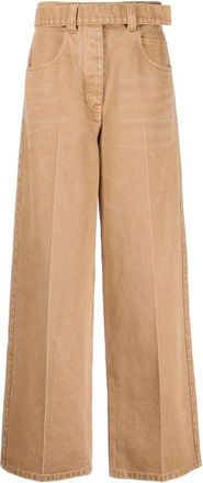 Alexander Wang Raver Jean - Dames - Loose Fit Jeans - Bruin - W25 - Jeans