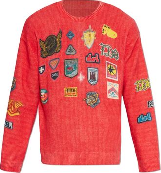 Diesel Uomo, Maglie, Rosso, S, new