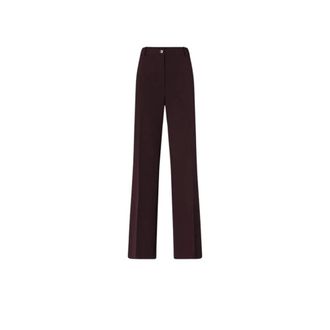 Pinko Pinko, Broeken, Dames, Bruin, M, Polyester, Petalo Broeken