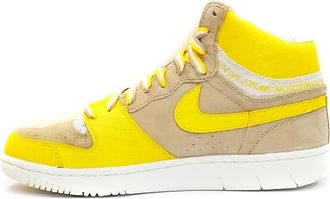 Nike x Stussy Court Force Hi Yellow Beige 312270-271