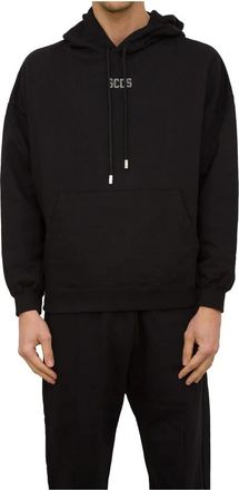 GCDS Hoodies - Heren - Hoodies - Zwart - L - Katoen - Hoodies & sweatvesten