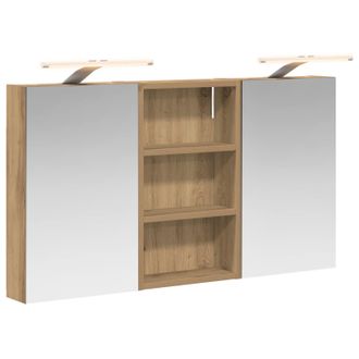 vidaXL Juego De Muebles De Ba&ntilde;o Con Estante 3 Pcs 90 X 10,5 X 50 Cm Vidaxl