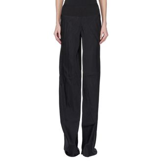 Rick Owens Hollywood Bias Trousers - female - Rick Owens - Wide Trousers - Black - XL - Trousers