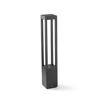 Netlighting Agra 65cm Outdoor Bollard Dark Grey 2700K IP55