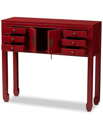 Design Studios Melodie 6-Drawer Console Table