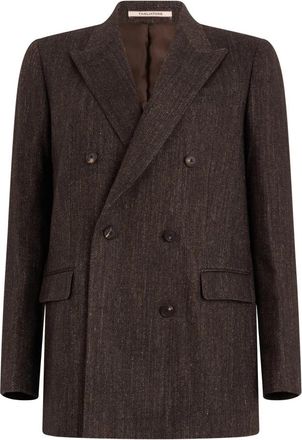 Tagliatore J Jasmine Blazer - Dames - Blazers - Bruin - M - Wol - Jassen