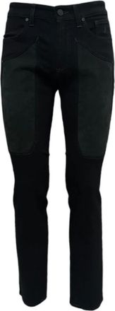 Jeckerson Zwarte Slim Fit Jeans - Heren - Slim Fit Jeans - Zwart - W42 - Jeans