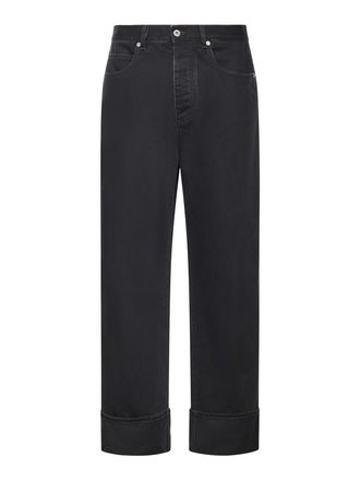 Bottega Veneta Cuffed Denim Jeans