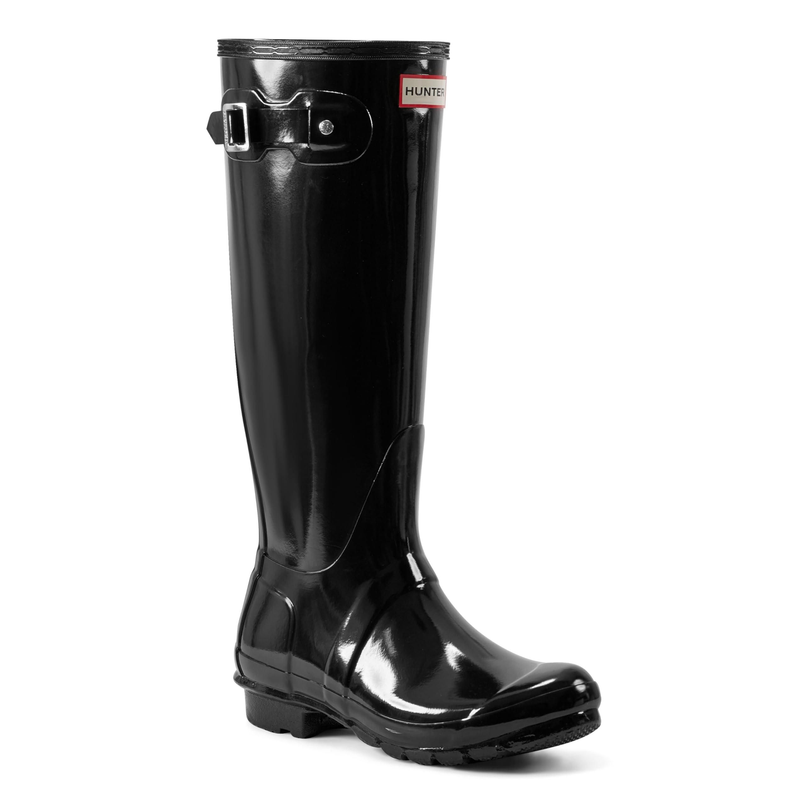 Black hunter boots sale online