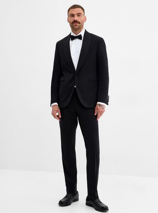 Jack Victor Mens Phoenix pure wool tuxedo pant