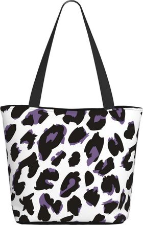 AOOEDM Leopard Print Ladies Shopping Bag 13x11x7in.The Perfect ValentineS Day Gift.It Is The Best ValentineS Day Gift For Mom, Daughter, Wife,Etc