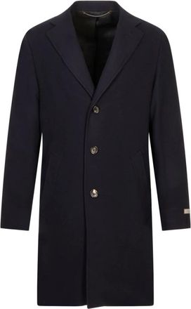 Canali Hombre, Abrigos, Azul, Talla: L