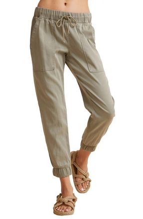 Bella Dahl Pocket Joggers in Soft Army at Nordstrom, Size Large
