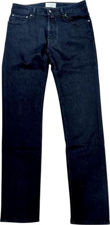 Jacob Cohen Donker Indigo Bard Jeans - Heren - Regular Fit Jeans - Blauw - W30 - Katoen - Jeans
