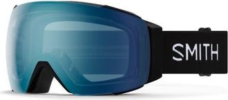 Smith I/O MAG Snow Goggles in Black /Blue Mirror at Nordstrom