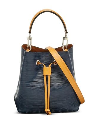Louis Vuitton NeoNoe BB leather bucket bag - Blue
