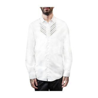 Neil Barrett Heren, Overhemden, Wit, Maat: 2XS
