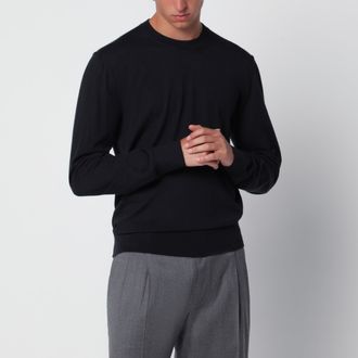 Dolce & Gabbana Pullover girocollo verde in cashmere