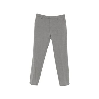 Dondup Suit Trousers, male, Gray, Size: W33 Gaubert Relax Trousers