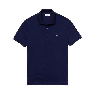 Lacoste Heren, Tops, Blauw, Maat: XS Katoen