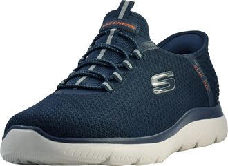 Skechers Mens Summits High Range Slip-in Sneakers, Navy, 11.5 X-Wide