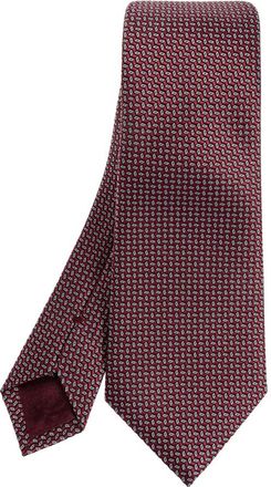 Giorgio Armani Accessoires, Heren, Rood, ONE Size, Silk Tie