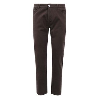 Roberto Ricci Design Softwill 5T 2.0 Broek - Heren - Broeken - Bruin - Maat: M Katoen