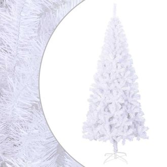 vidaXL &Aacute;rbol De Navidad Artificial L 240 Cm Blanco Vidaxl