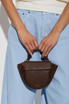 Wandler Hortensia Piccola Bag, Womens, Brown