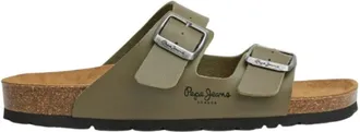 Pepe Jeans London Mujer, Zapatos, Verde, Talla: 37 EU