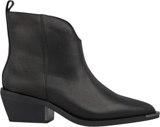 Alma En Pena Platte laars vooropening - Dames - Cowboylaarzen - Zwart - 36 EU - Schoenen