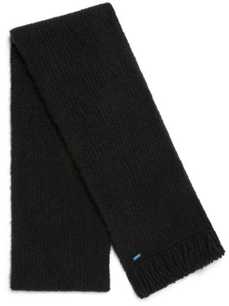 Alanui Sciarpa con frange A Finest - Nero