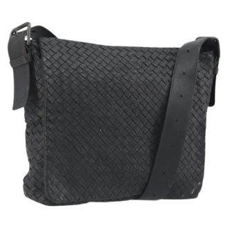 Bottega Veneta Pre-owned Vintage Schoudertas - Dames - Pre-owned - Zwart - Maat: ONE Size Leer