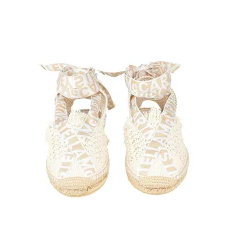 Stella McCartney Canvas Espadrille Sandal - Beige