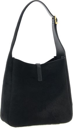 Saint Laurent Womens Black Calfskin Shoulder Bag