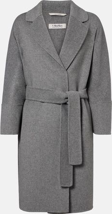 Max Mara Virgin wool wrap coat