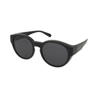 Polaroid Sunglasses, unisex, Black, Size: 55 MM Polarized Full-frame Sunglasses