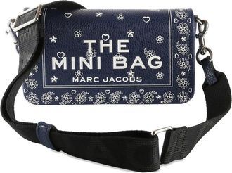 Marc Jacobs graphic-print cross body bag - Blauw